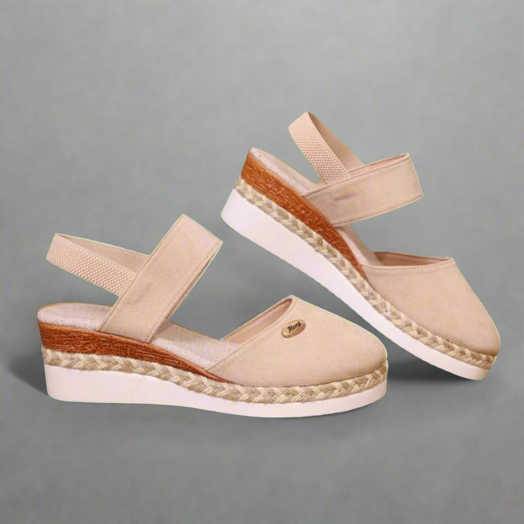 Lovaé™ | Plus-size kilehælesandaler – komfortable og alsidige