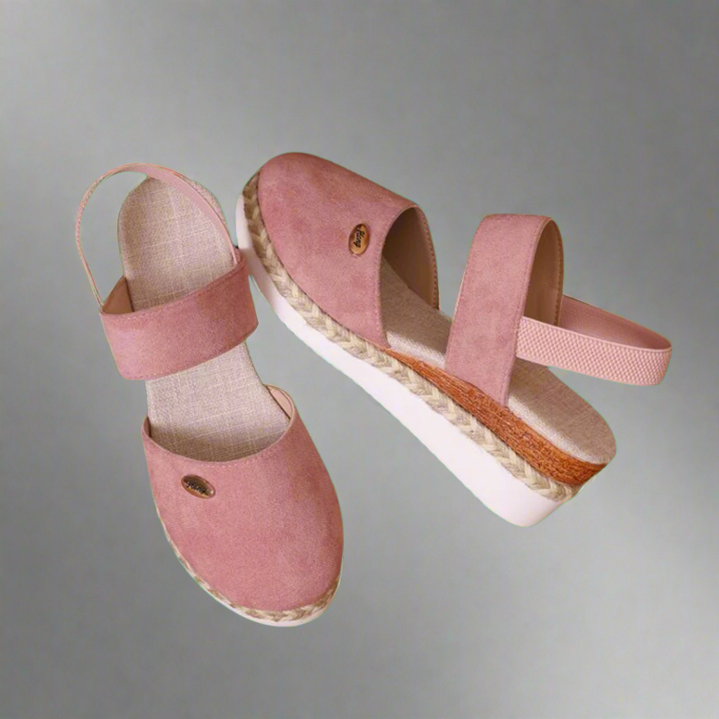 Lovaé™ | Plus-size kilehælesandaler – komfortable og alsidige