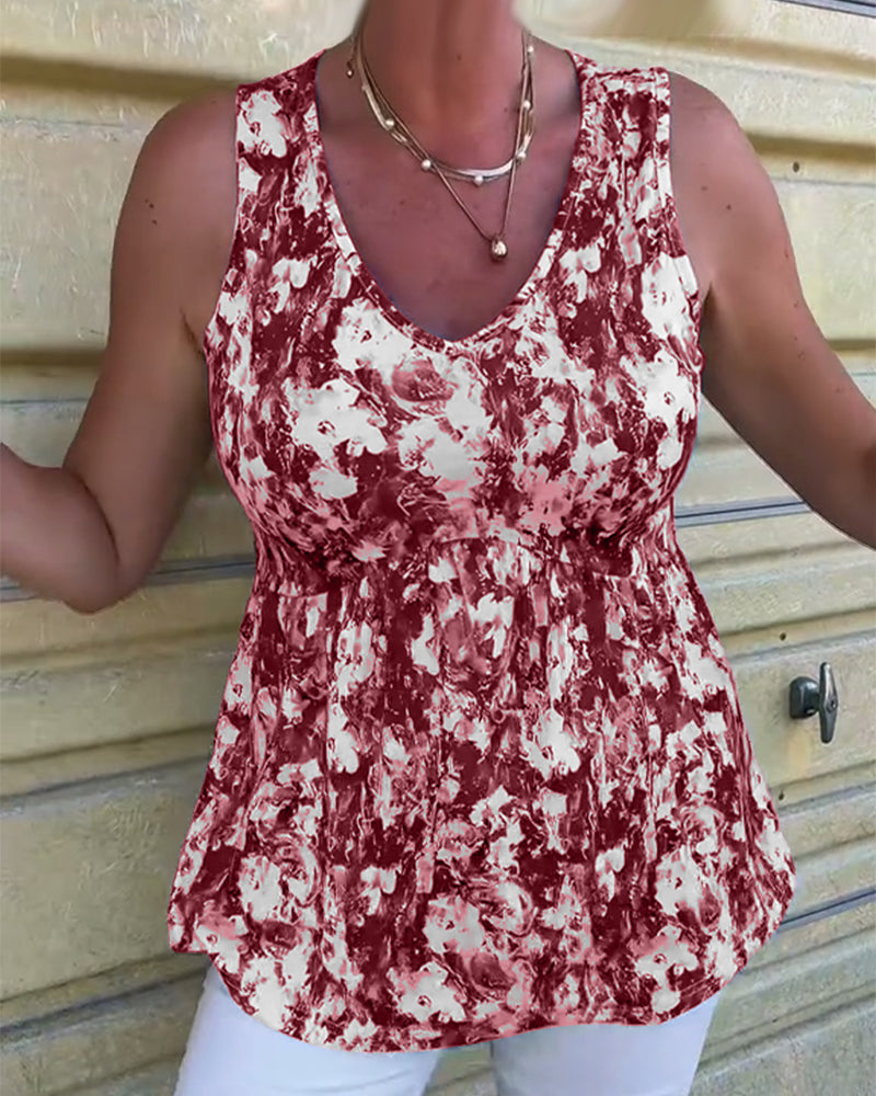 Lovaé™ | Sexet ærmeløs tanktop med print