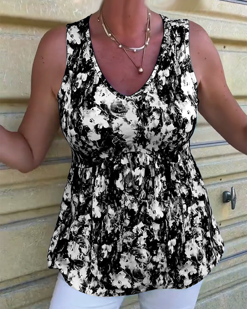 Lovaé™ | Sexet ærmeløs tanktop med print