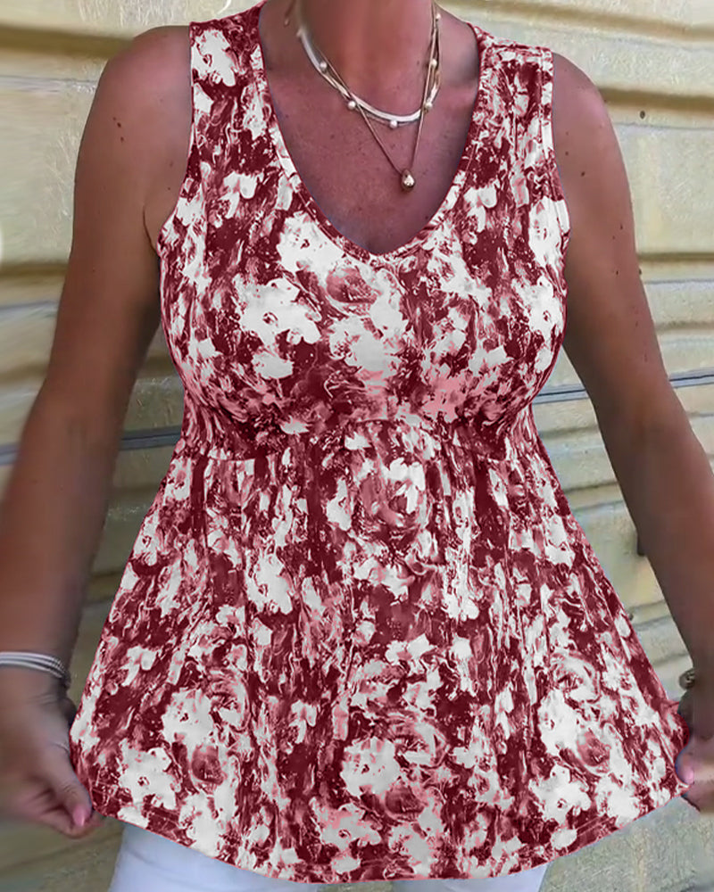 Lovaé™ | Sexet ærmeløs tanktop med print