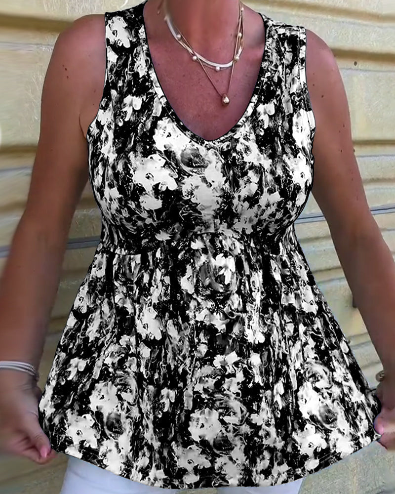 Lovaé™ | Sexet ærmeløs tanktop med print