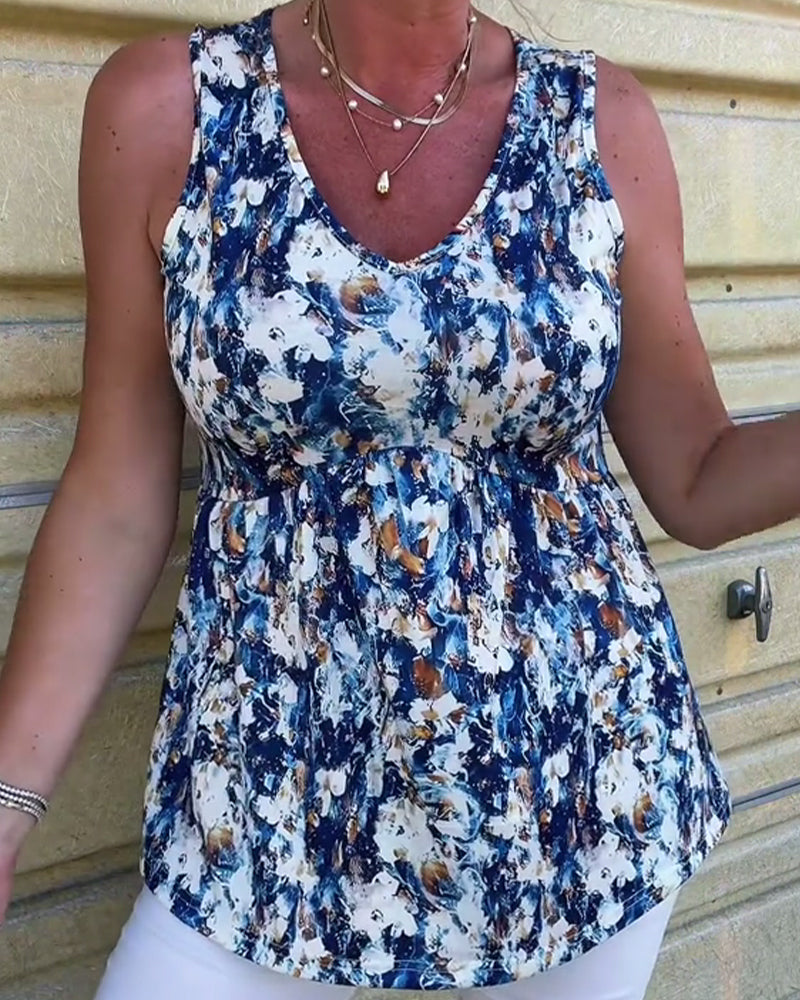 Lovaé™ | Sexet ærmeløs tanktop med print