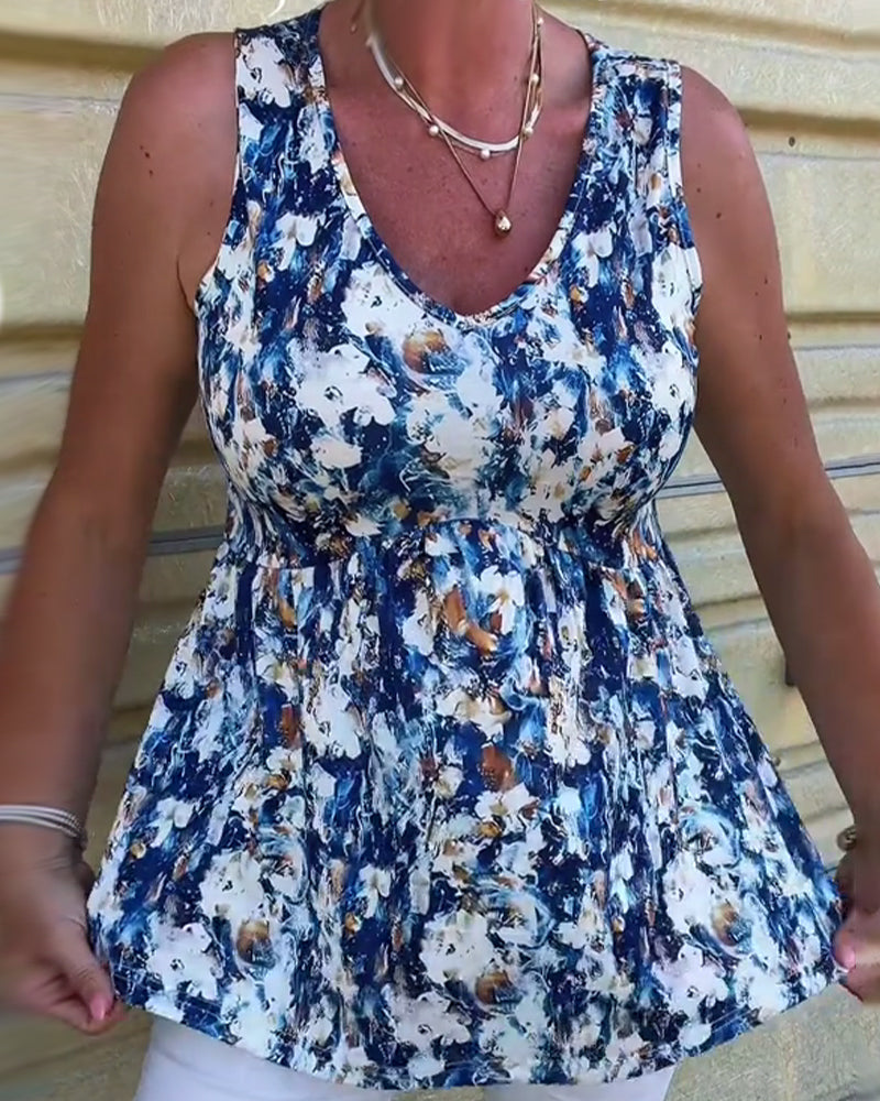 Lovaé™ | Sexet ærmeløs tanktop med print