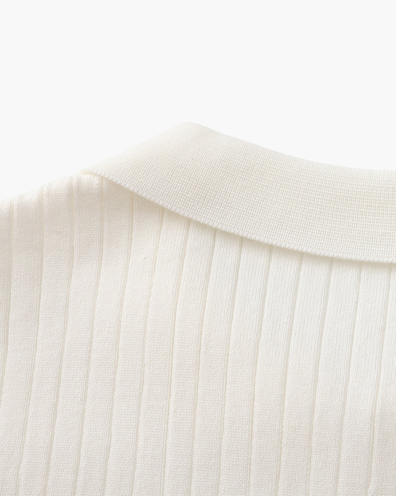Premium ribbet polo