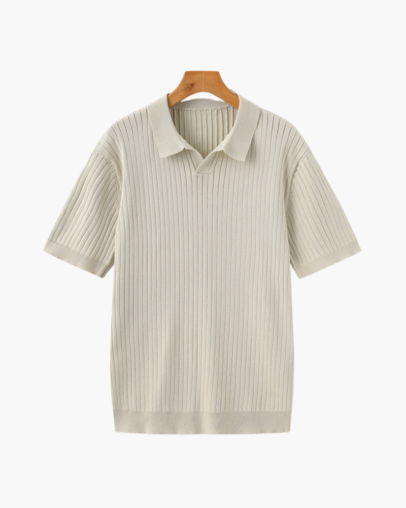 Premium ribbet polo