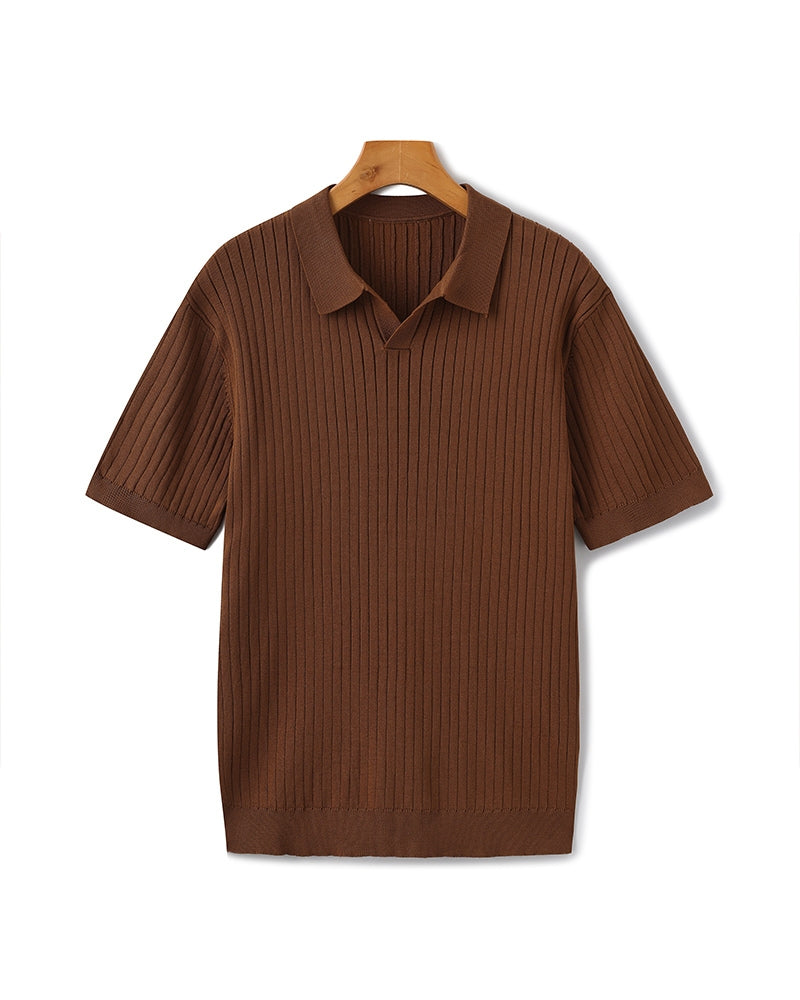 Premium ribbet polo