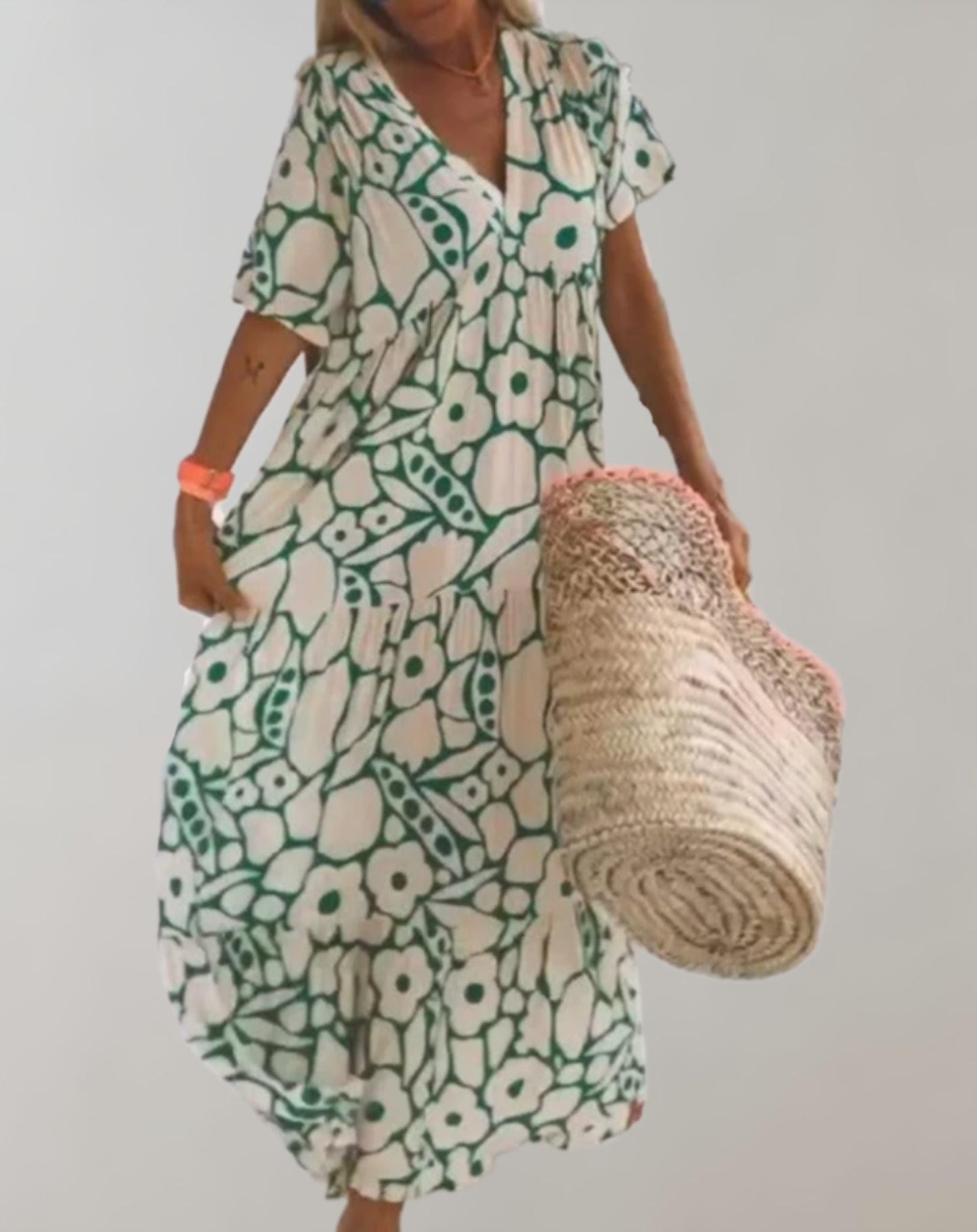 Lovaé™ | Sommerkjole med V-udskæring