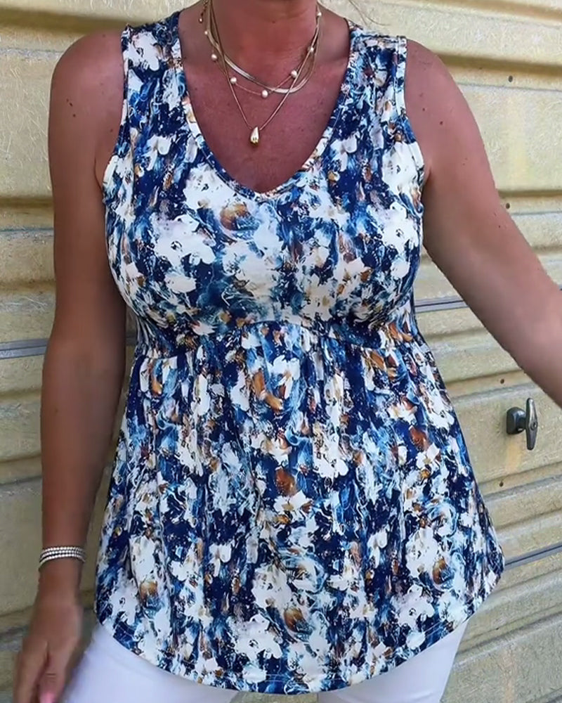 Lovaé™ | Sexet ærmeløs tanktop med print