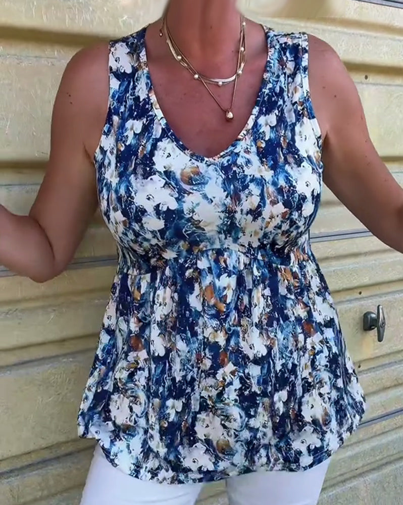 Lovaé™ | Sexet ærmeløs tanktop med print