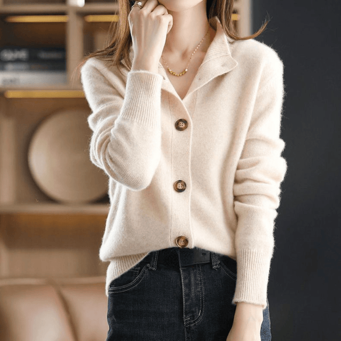 Annie™ | Strikket Cashmere Gilet