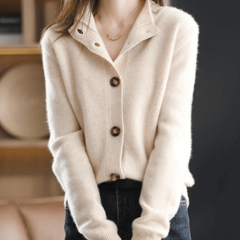 Annie™ | Strikket Cashmere Gilet