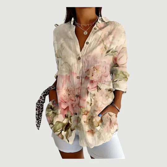 Lovaé™ | Bluse med farverigt design